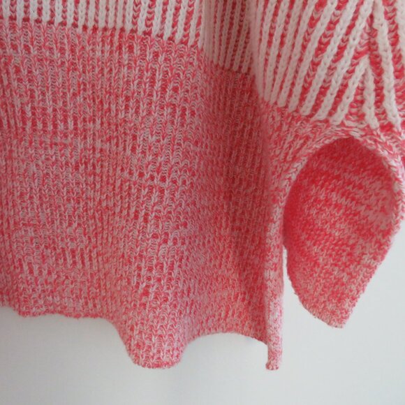 SOFT SURROUNDINGS Ribbed Funnel Neck Oversized Drop Shoulder Sweater - Size 2X - Picture 13 of 15